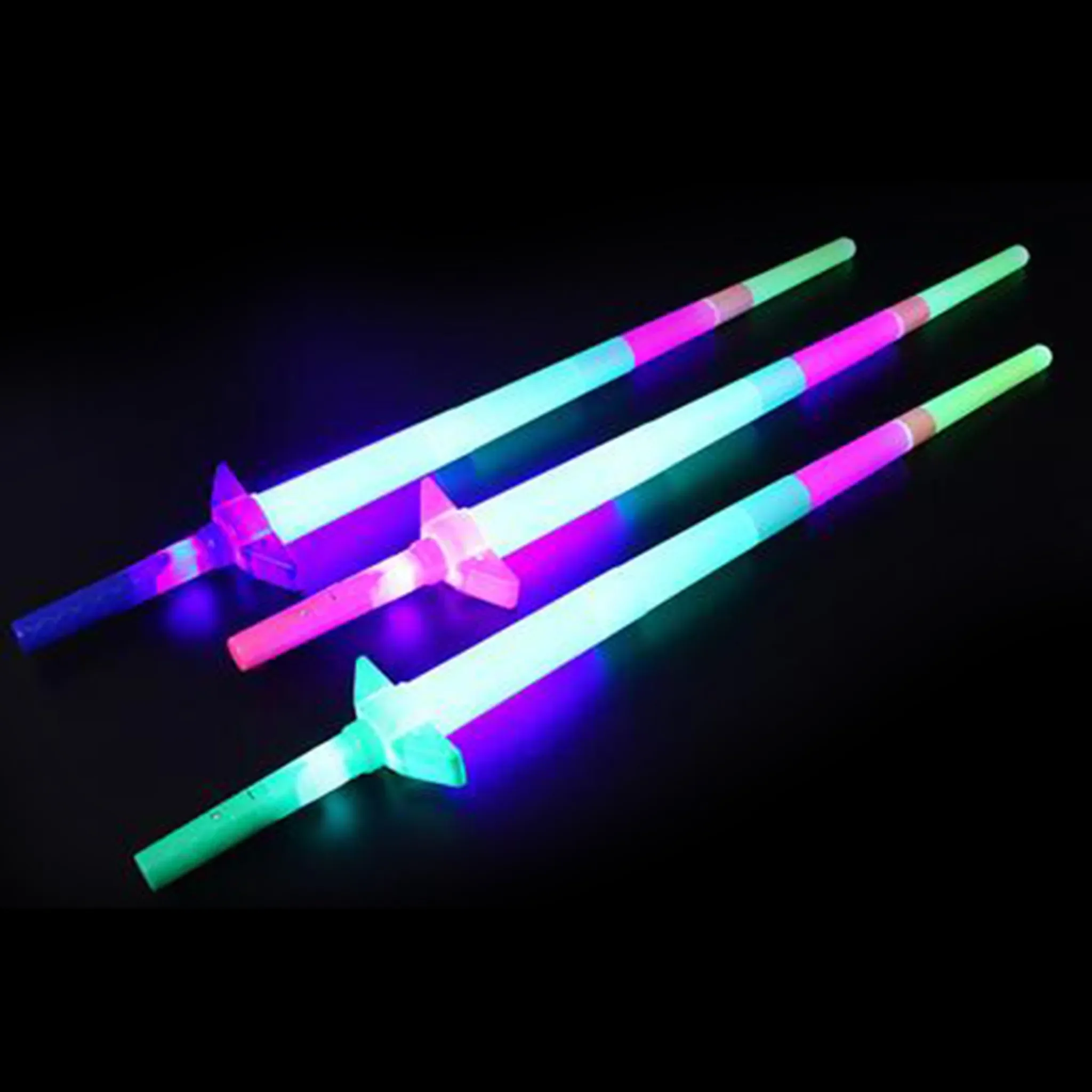 Ausziehbares LED Glow Sword – 4-teiliges Leuchtschwert